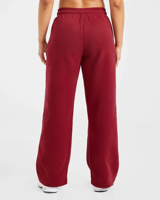 AYBL Sports Outline Oversized-Jogginghose mit geradem Bein