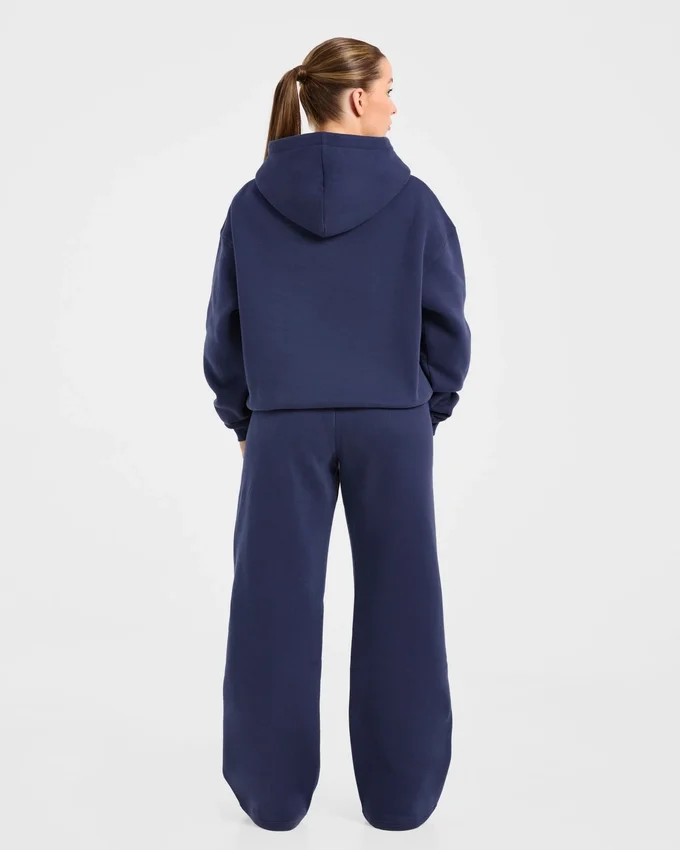 AYBL Sports Outline Oversized-Jogginghose mit geradem Bein