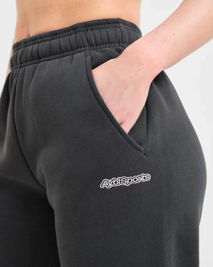 AYBL Sports Outline Oversized-Jogginghose mit geradem Bein