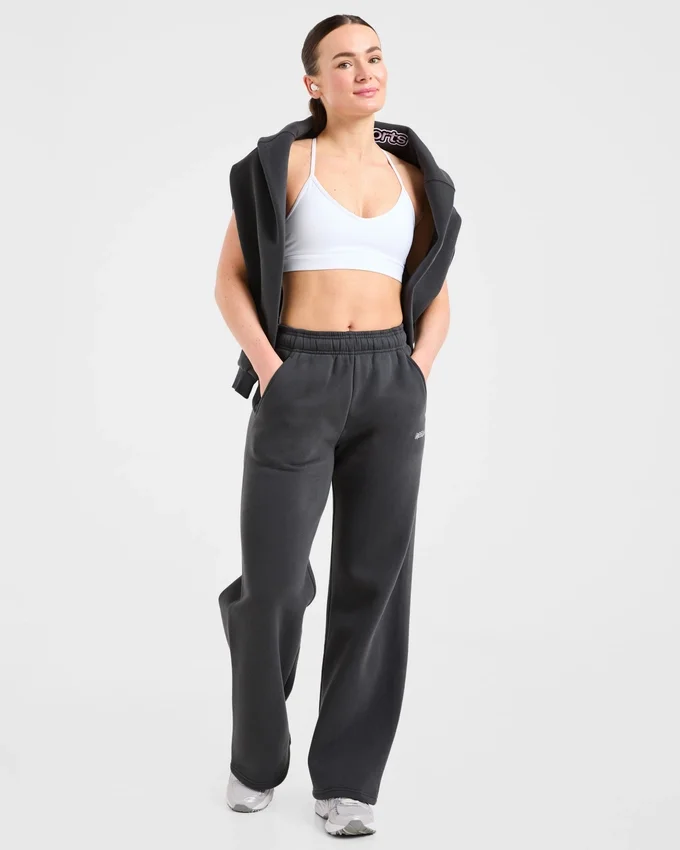 AYBL Sports Outline Oversized-Jogginghose mit geradem Bein