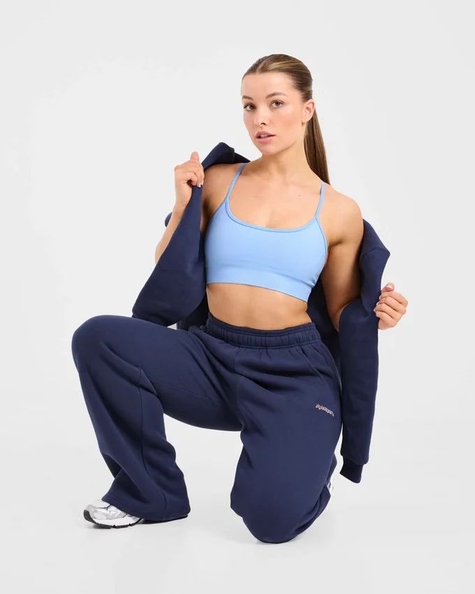 AYBL Sports Outline Oversized-Jogginghose mit geradem Bein