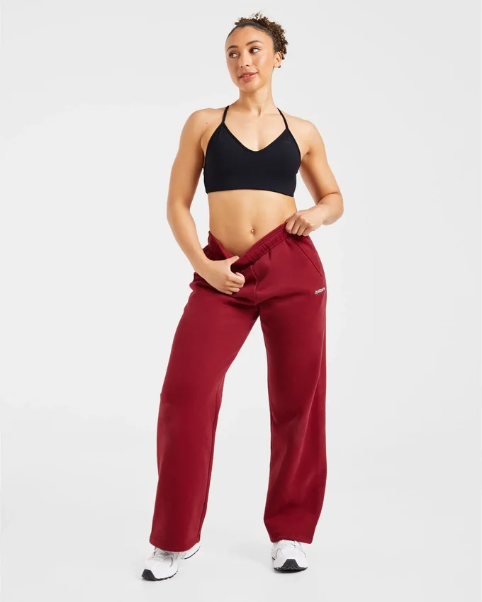AYBL Sports Outline Oversized-Jogginghose mit geradem Bein
