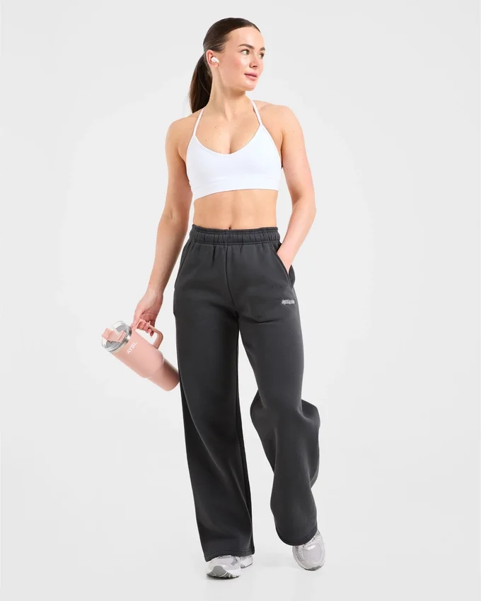 AYBL Sports Outline Oversized-Jogginghose mit geradem Bein