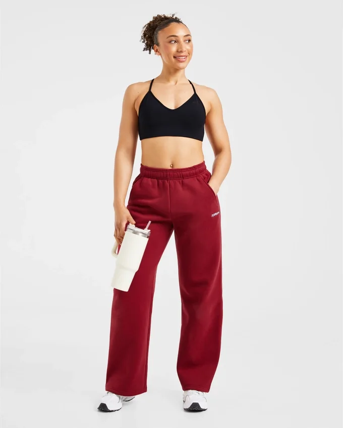 AYBL Sports Outline Oversized-Jogginghose mit geradem Bein