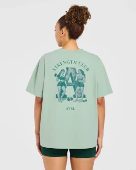 AYBL Strength Club Oversize-T-Shirt