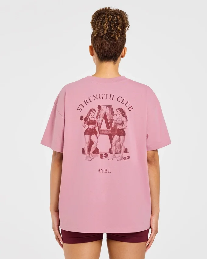 AYBL Strength Club Oversize-T-Shirt