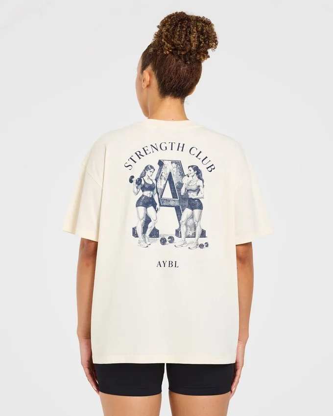 AYBL Strength Club Oversize-T-Shirt