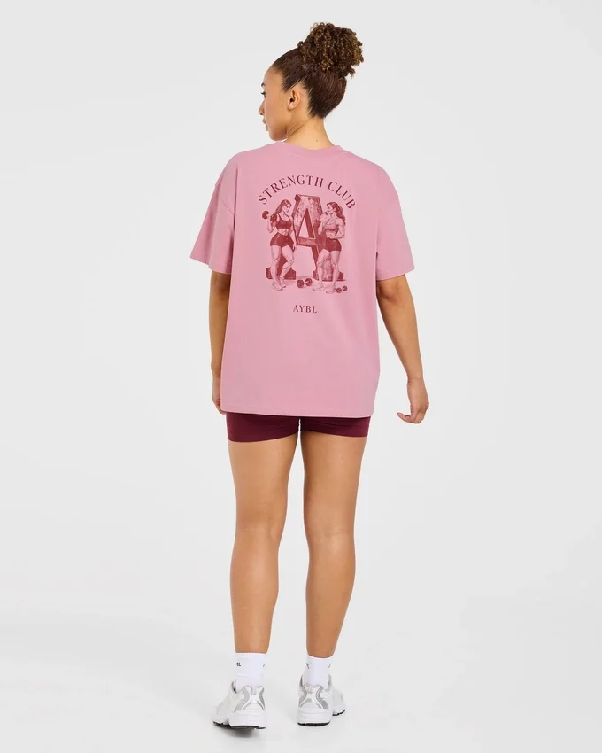 AYBL Strength Club Oversize-T-Shirt