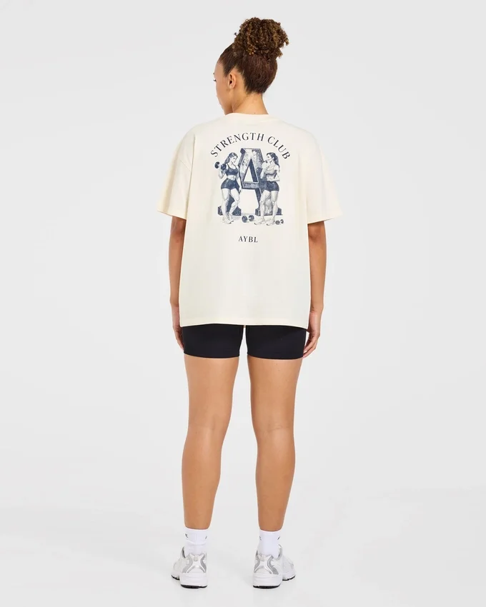 AYBL Strength Club Oversize-T-Shirt