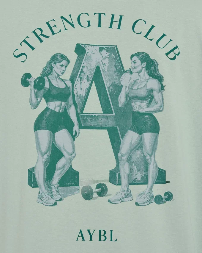 AYBL Strength Club Oversize-T-Shirt