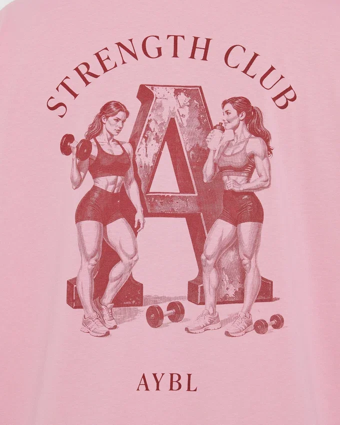 AYBL Strength Club Oversize-T-Shirt