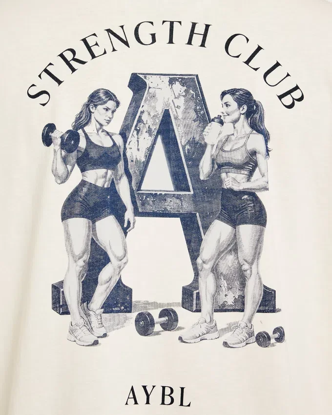 AYBL Strength Club Oversize-T-Shirt