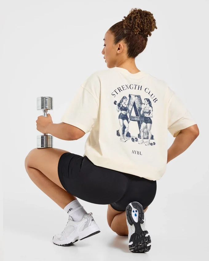 AYBL Strength Club Oversize-T-Shirt