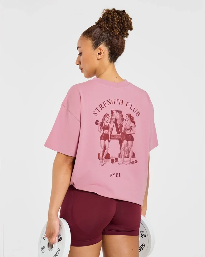 AYBL Strength Club Oversize-T-Shirt