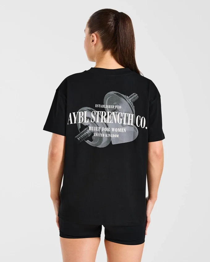 AYBL Strength Co Oversized-T-Shirt