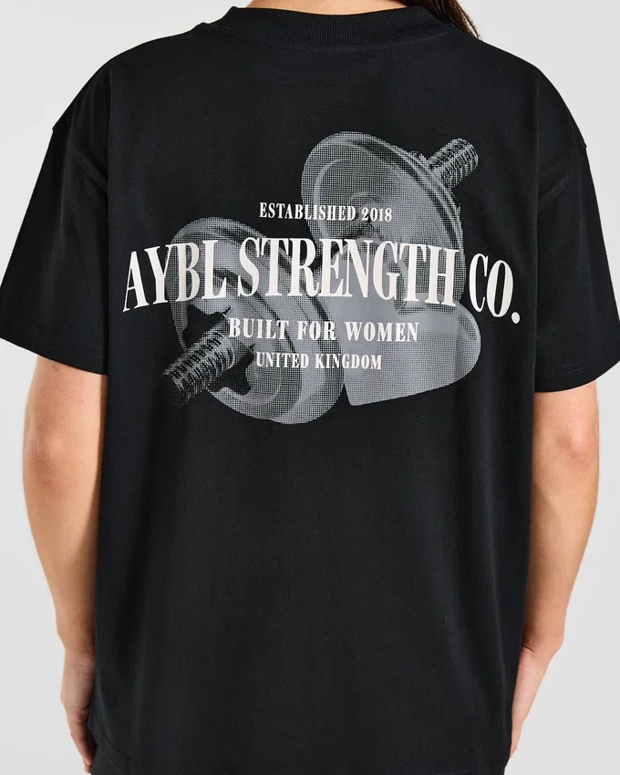 AYBL Strength Co Oversized-T-Shirt