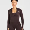 Balance V3 Nahtlose Reißverschlussjacke