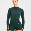 Balance V3 Nahtlose Reißverschlussjacke