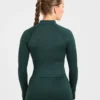 Balance V3 Nahtlose Reißverschlussjacke