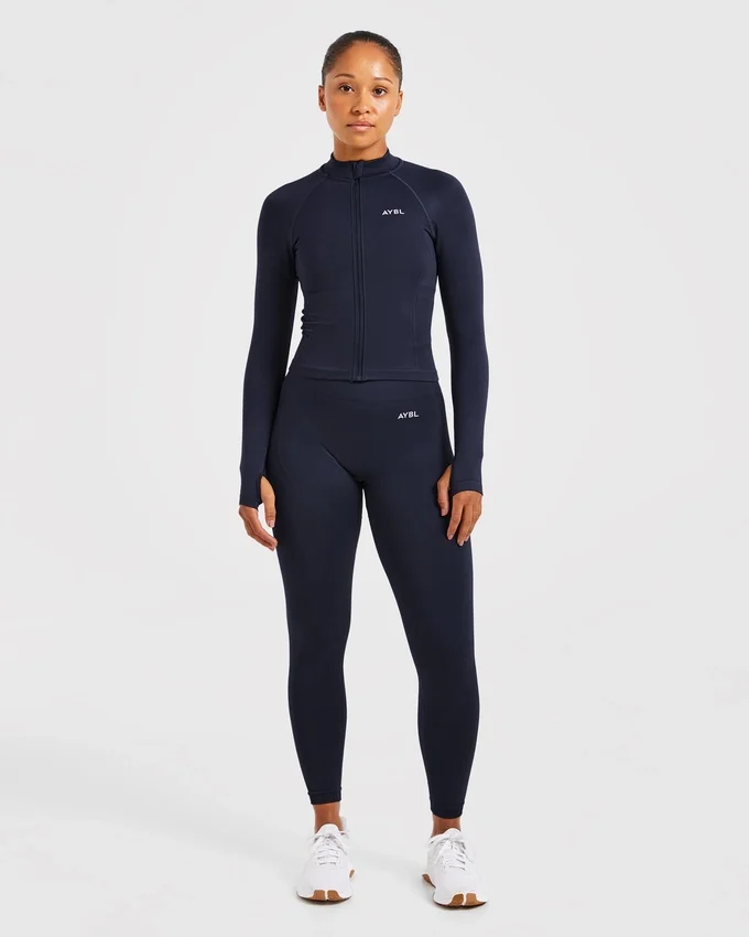 Balance V3 Nahtlose Reißverschlussjacke
