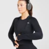 Balance V3 Nahtlose Reißverschlussjacke