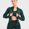 Balance V3 Nahtlose Reißverschlussjacke