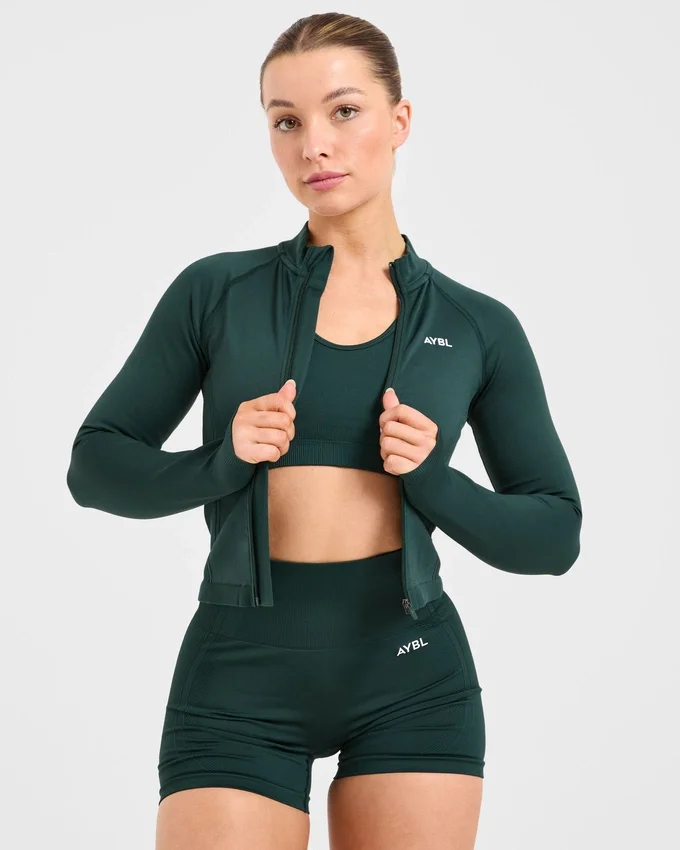Balance V3 Nahtlose Reißverschlussjacke