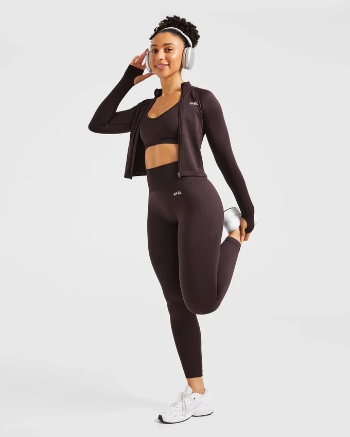 Balance V3 Nahtlose Reißverschlussjacke