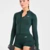Balance V3 Nahtlose Reißverschlussjacke
