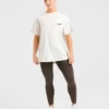 „Body Achieve Mind Believe“ Oversize-T-Shirt