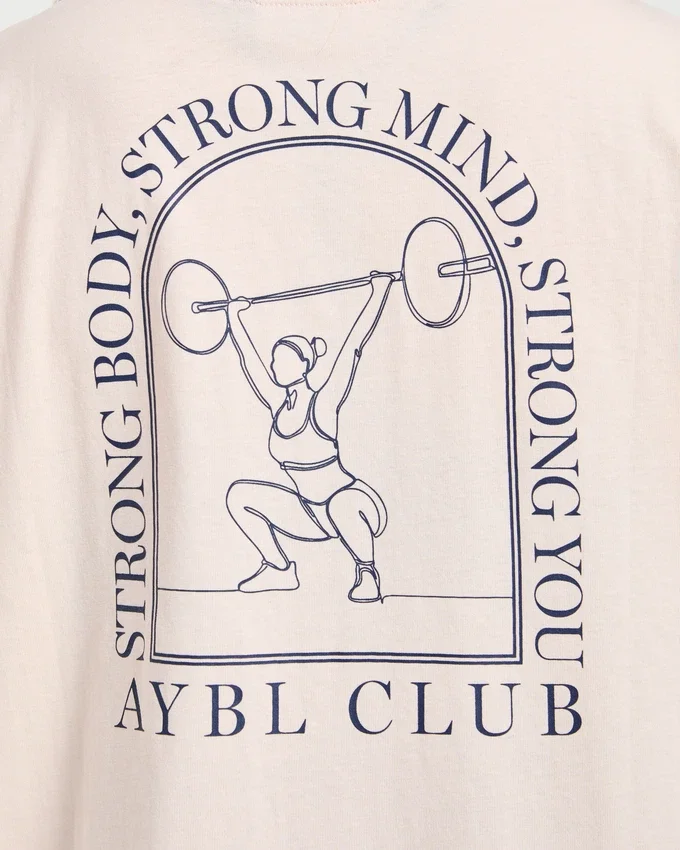 „Body, Mind, You“ Oversize-T-Shirt