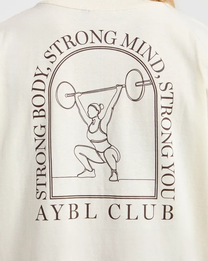 „Body, Mind, You“ Oversize-T-Shirt