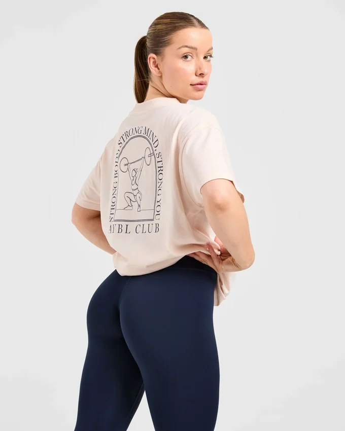 „Body, Mind, You“ Oversize-T-Shirt