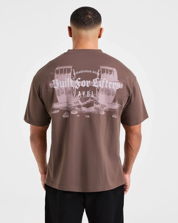 „Built for Lifters“ Oversize-T-Shirt