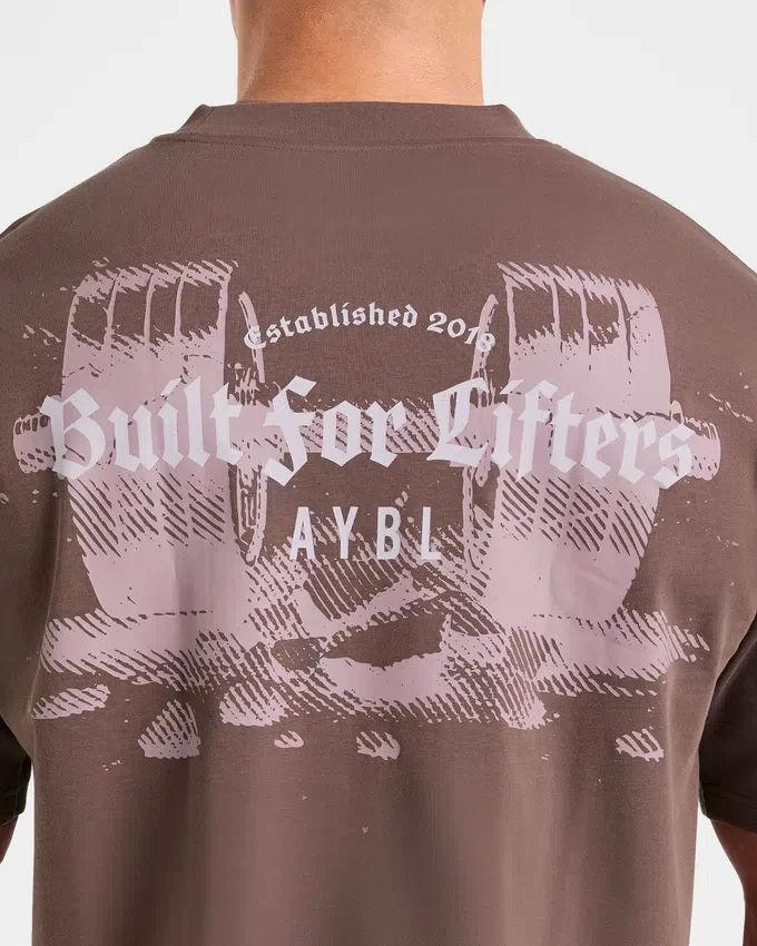 „Built for Lifters“ Oversize-T-Shirt