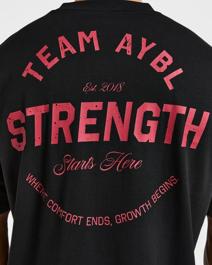 Cam Kissel x Strength Starts Here Oversized-T-Shirt