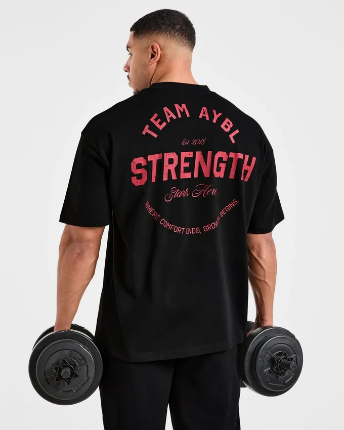 Cam Kissel x Strength Starts Here Oversized-T-Shirt