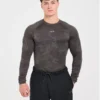Camo Seamless Langarm-T-Shirt