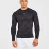 Camo Seamless Langarm-T-Shirt