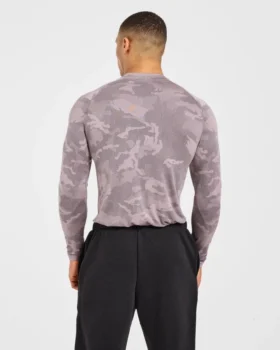 Camo Seamless Langarm-T-Shirt