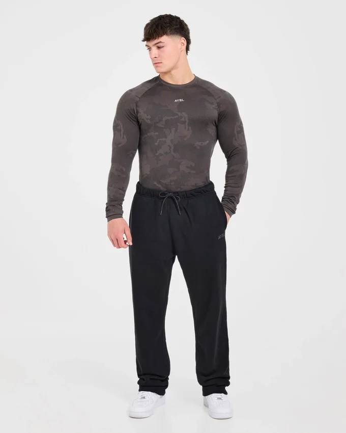 Camo Seamless Langarm-T-Shirt