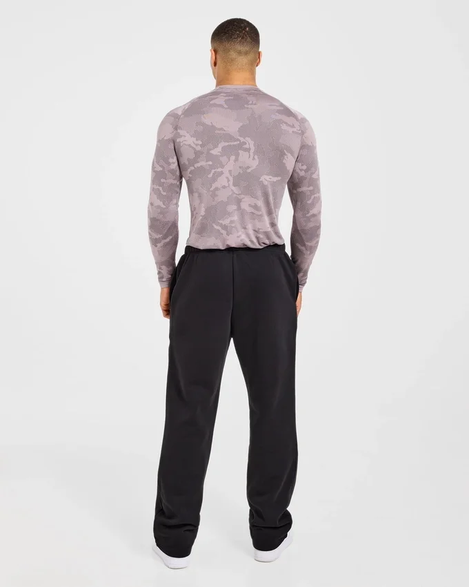 Camo Seamless Langarm-T-Shirt