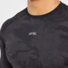 Camo Seamless Langarm-T-Shirt
