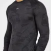 Camo Seamless Langarm-T-Shirt