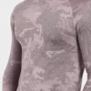Camo Seamless Langarm-T-Shirt