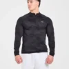 Camo Seamless Pullover mit 1/4-Reißverschluss im Camo-Muster