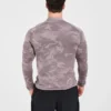 Camo Seamless Pullover mit 1/4-Reißverschluss im Camo-Muster