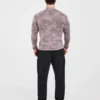Camo Seamless Pullover mit 1/4-Reißverschluss im Camo-Muster