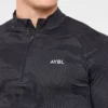 Camo Seamless Pullover mit 1/4-Reißverschluss im Camo-Muster