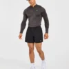 Camo Seamless Pullover mit 1/4-Reißverschluss im Camo-Muster